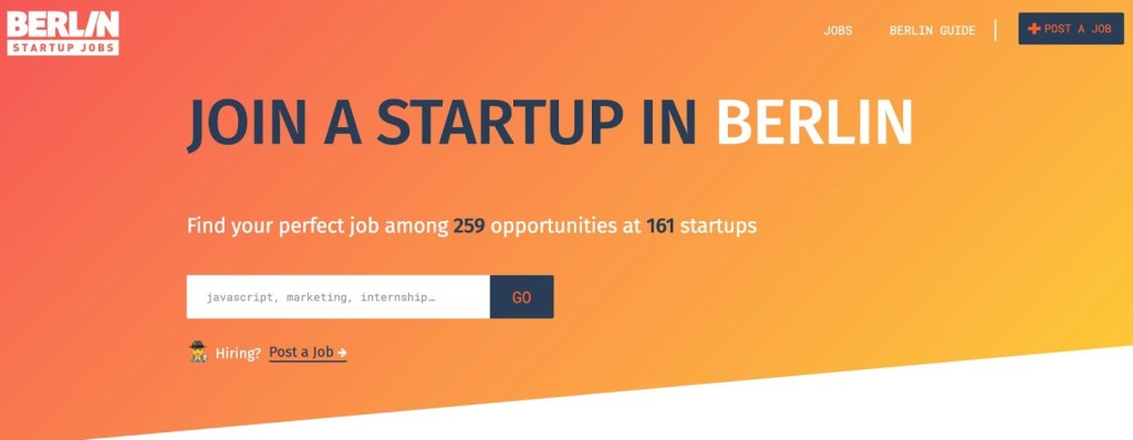 Berlin Startup Jobs